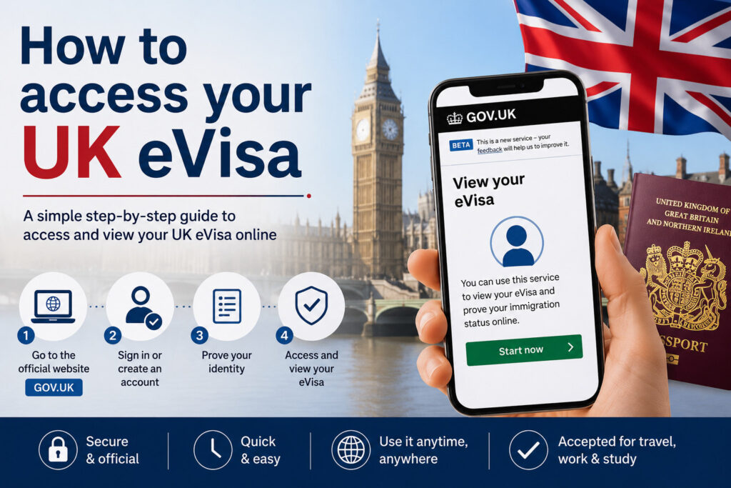 How to Access Your UK eVisa