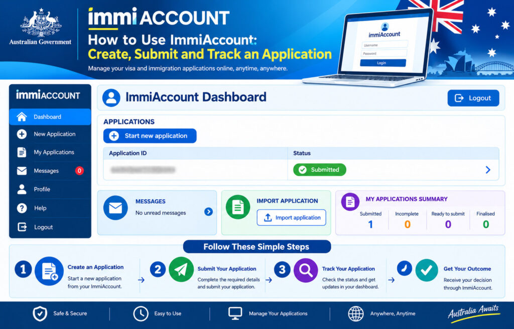 How to Use ImmiAccount