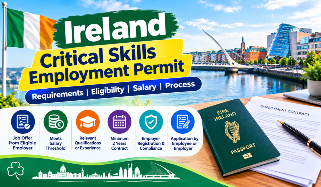 Ireland Critical Skills Employment Permit
